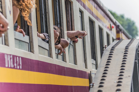 Train   is a group of vehicles that travel along the rails to the transport of goods or passengers...