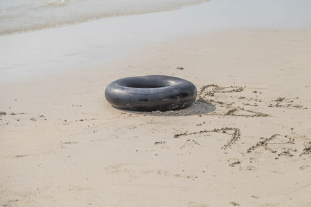 The beachの写真素材