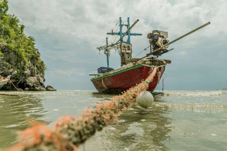 Fishery means human management for fishing or other aquatic animals, the maintenance of ornamental fish and processing into fishery products such as fish oil.の写真素材