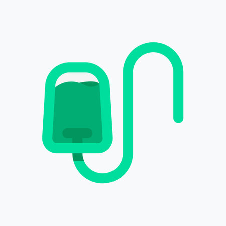 Blood Transfusion Icon. Medical Icon. Perfect for website mobile app presentation and any other projects. Icon design flat styleのイラスト素材