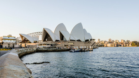 SYDNEY, AUSTRALIA - OCTOBER 9,2013 : Sydney Opera House and view around Sydney Harbour Bridge on October 9, 2013 in Sydney, Australiaのeditorial素材