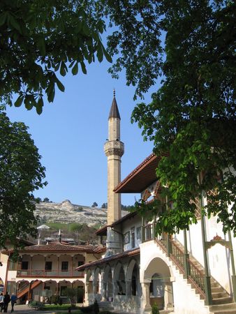 Bahchisaray palace in Crimeaの写真素材