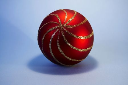 Red christmas ball