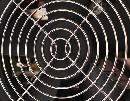 A computer cooling fanの写真素材