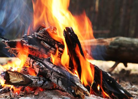Camping fire 