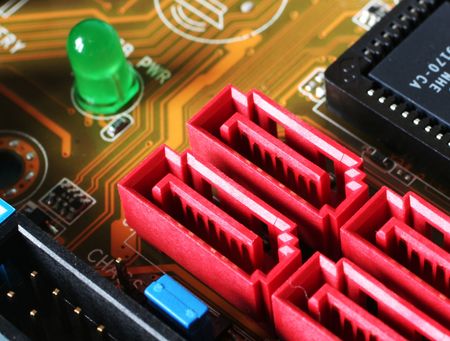 Computers detailの写真素材