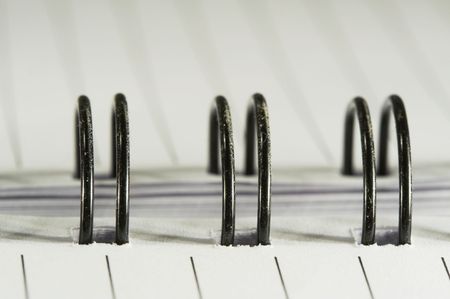 Notebook close-upの写真素材