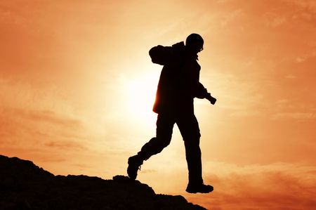 Running manの写真素材