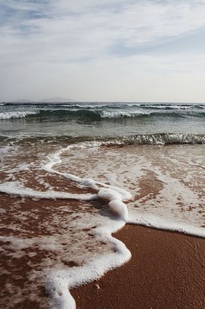 Wave on the beach