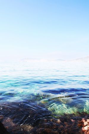 Water in seaの写真素材