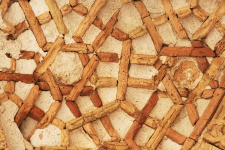 Ancient brick pattern