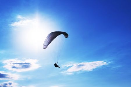Paragliderの写真素材