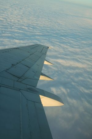 View from an aircraft