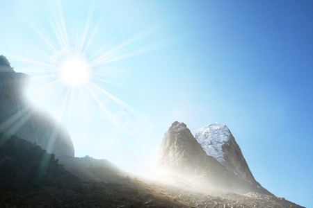 Mountains peakの写真素材