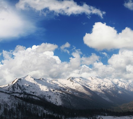 Mountains peak