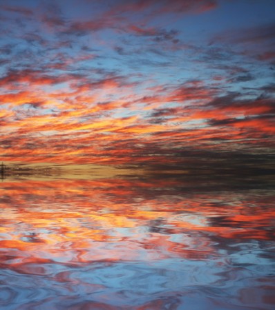 Sunset backgroundの写真素材