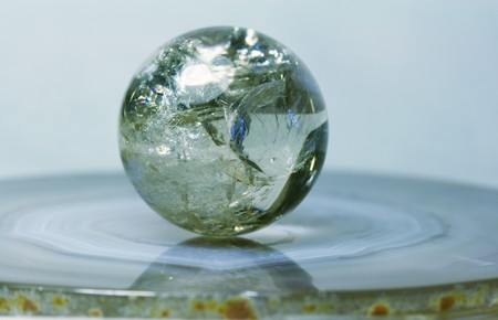 Ball for mineralの写真素材