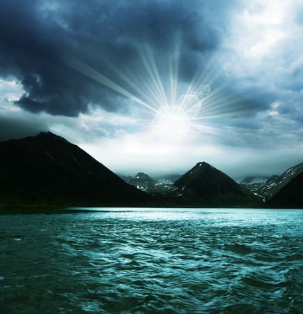 lakeの写真素材