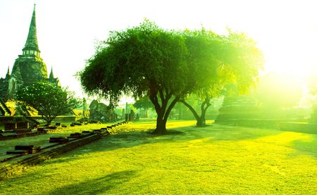 Ayutthaya cityの写真素材