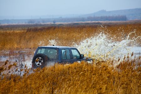 Jeep off roadの写真素材
