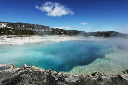 Yellowstoneの写真素材