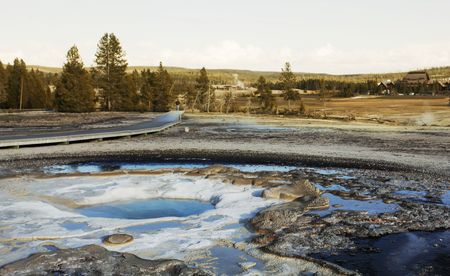 Yellowstoneの写真素材