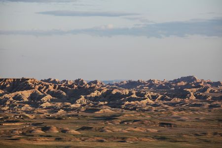 badlands landscapesの写真素材