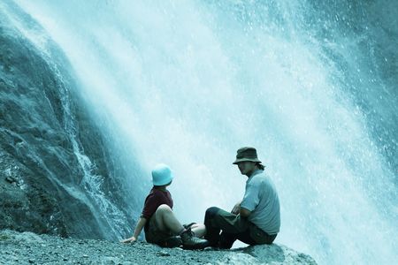 waterfallの写真素材