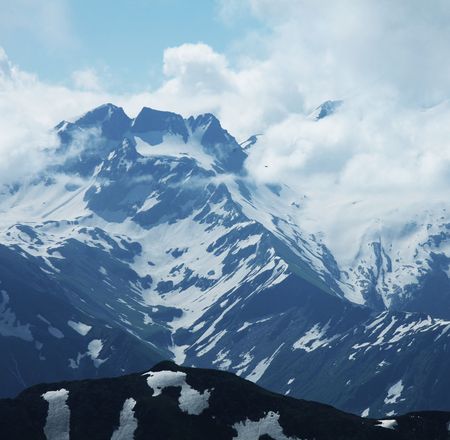 High mountains