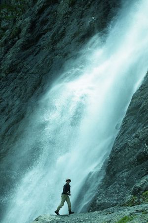 waterfallの写真素材