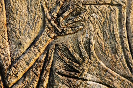 Asian carvingの写真素材