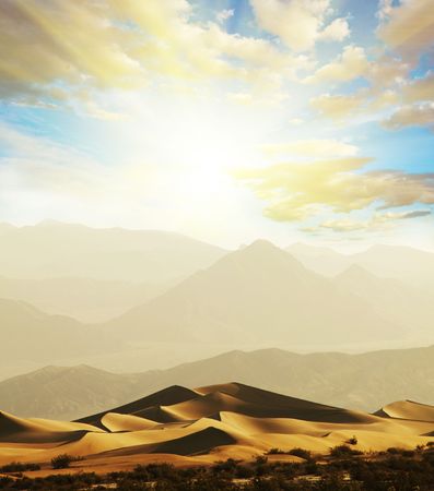 Deserts duneの写真素材