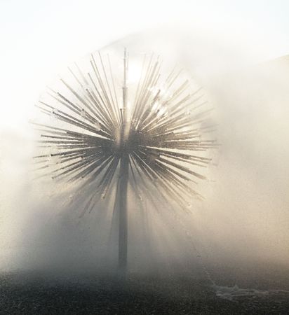 Water fountainの写真素材