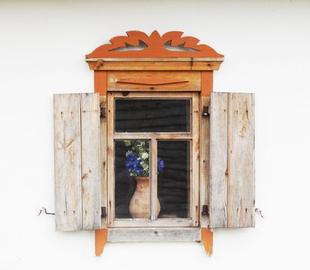 Country windowの写真素材