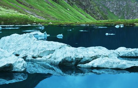 Icebergの写真素材