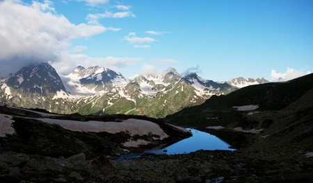 High mountains