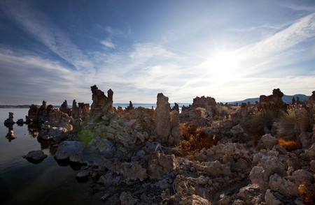 Mono lake formationsの写真素材