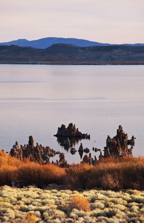 Mono lake formationsの写真素材