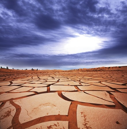 Drought landの写真素材