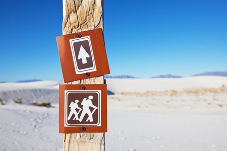 White Sands Park in USAの写真素材