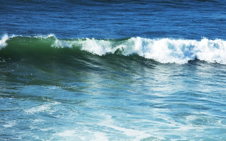 Wave on the beachの写真素材