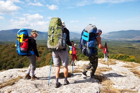 boy in mountainsの写真素材