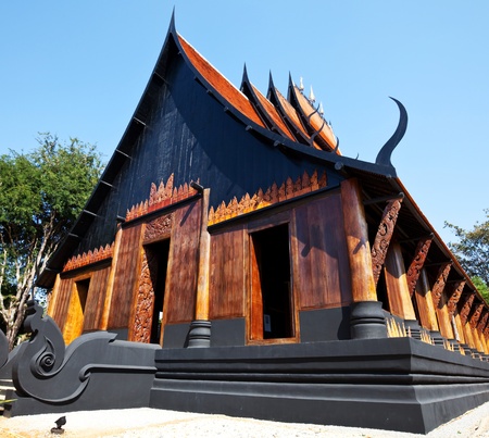 Black temple in Chiangrai