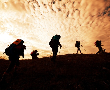 Hikersの写真素材