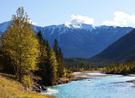 Canadian mountainsの写真素材