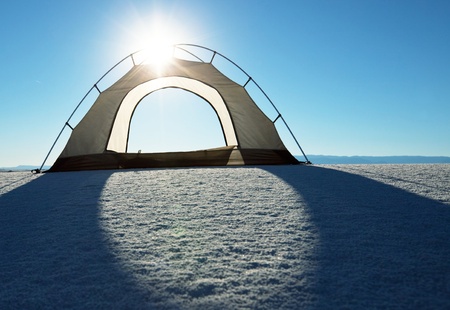 White Sands Park in USAの写真素材