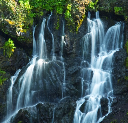 waterfallの写真素材