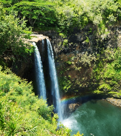 waterfallの写真素材