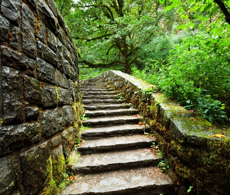 old stairs