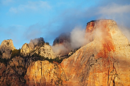 Zion national parkの写真素材